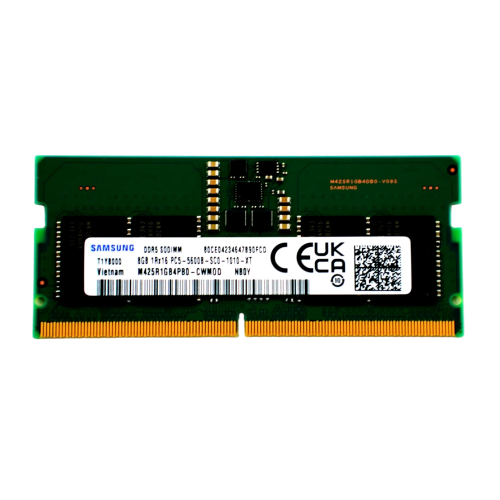 Samsung SAMSO5600/8, 8GB, DDR5, 5600MHz,  CL46, 1.1V Notebook Ram (M425R1GB4PB0-CWM0D)