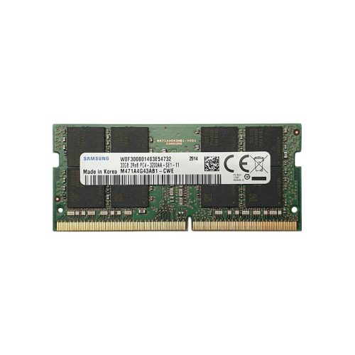 Samsung SAMSO3200/32, 32GB, DDR4, 3200MHz,  1.2V Notebook Ram (M471A4G43AB1-CWE)