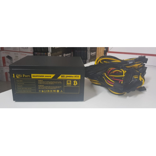 HIPORT MAXPOWER, MX2000W, 2000W, GAMING, ATX, Power Supply (PSU)