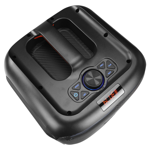MIKADO MD-BT51 BOMBIX, 60W, Taşınabilir, BT/USB/TF/TWS, RGB Aydınlatma, Dahil Batarya, Toplantı, Parti, Açık Hava Speaker. Kablolu Mikrofon Hediyeli