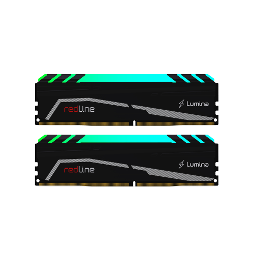 MUSHKIN redLine Lumina, MLA4C320GJJM8GX2, 2x8Gb Kit, 3200Mhz, DDR4, CL16, RGB, Desktop Gaming RAM (Soğutuculu)