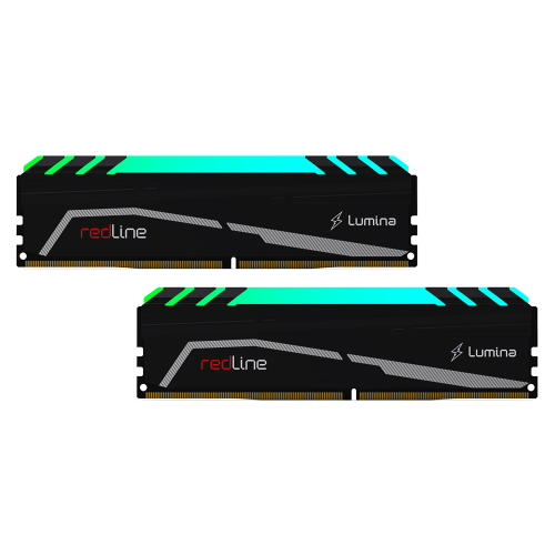 MUSHKIN redLine Lumina, MLA4C360JNNM8GX2, 2x8Gb Kit, 3600Mhz, DDR4, CL18, RGB, Desktop Gaming RAM (Soğutuculu)