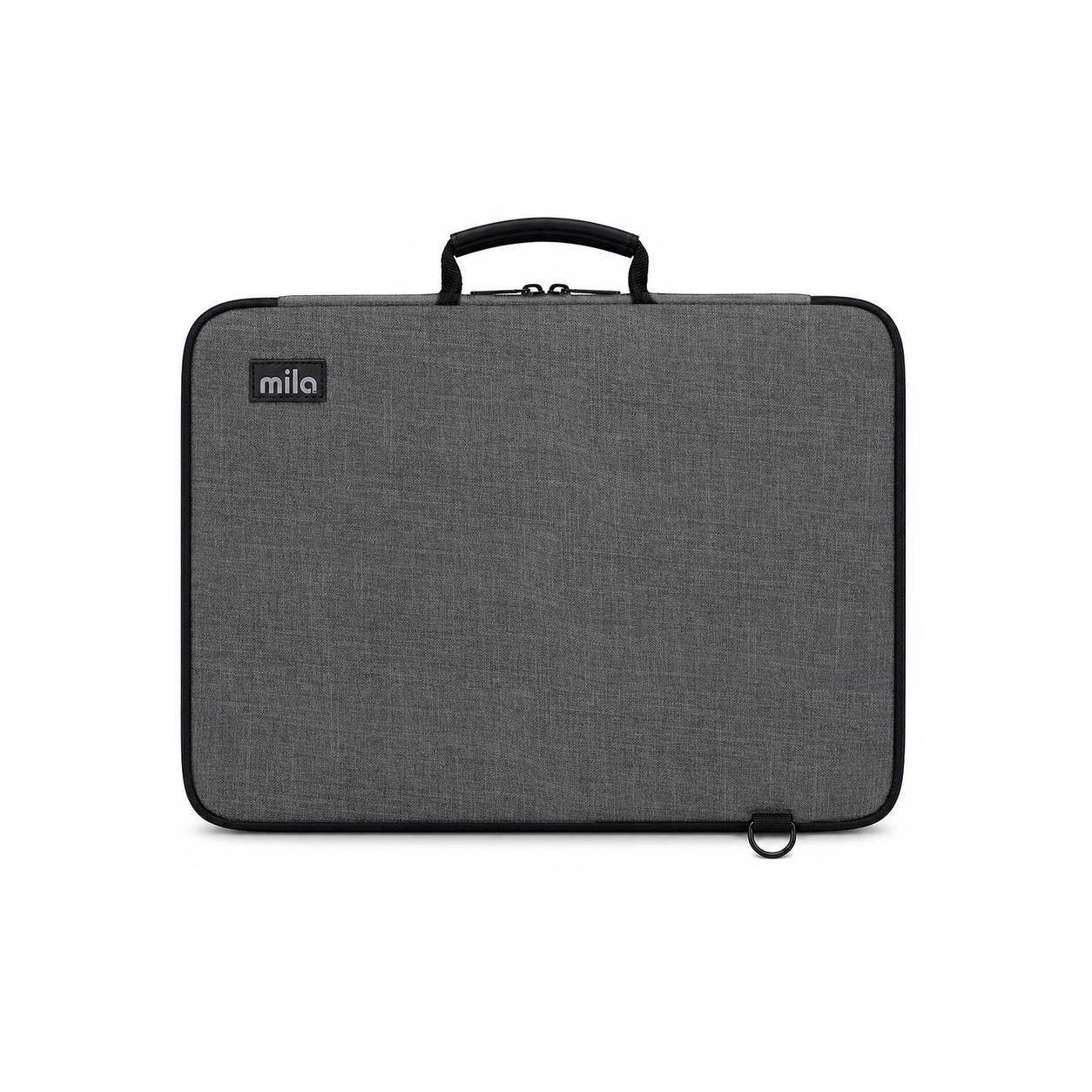 Mila 3in1 Serisi MLK144 13,14 inch Uyumlu Tablet, Laptop El ve Omuz Çantası – Keten Gri