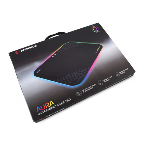 Rampage MP-13 AURA 360x260x5mm Gaming RGB MOUSE PAD
