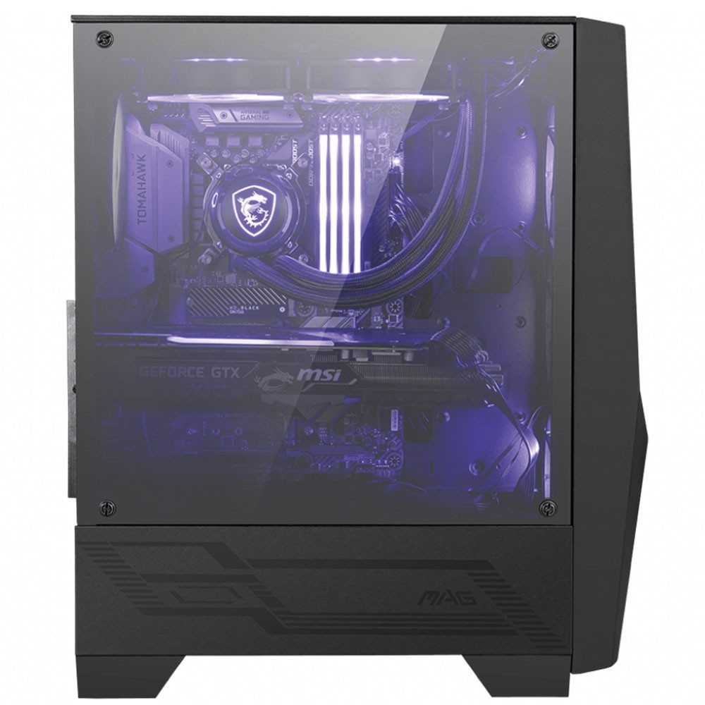 MSI MAG FORGE 100M Tempered Glass RGB USB 3.2 Mid Tower Kasa
