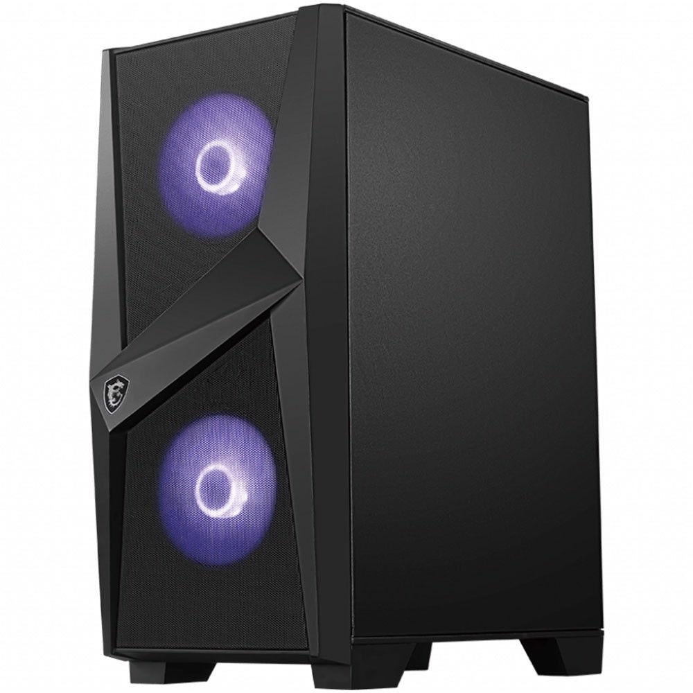MSI MAG FORGE 100M Tempered Glass RGB USB 3.2 Mid Tower Kasa