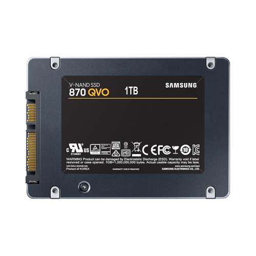 SAMSUNG MZ-77Q1T0BW, 870 QVO, 1TB, 560/530, 2,5’’ SATA, SSD
