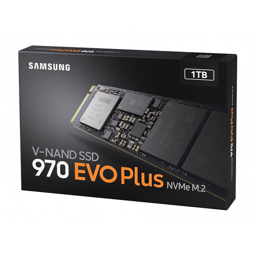 SAMSUNG MZ-V7S1T0BW 970 EVO PLUS 1TB 3500/3300 Gen3, NVMe PCIe M.2 2280, SSD (Türkiye Distribütörü Garantili)