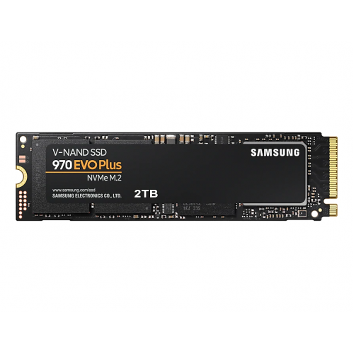SAMSUNG MZ-V7S2T0BW 970 EVO PLUS 2TB 3500/3300 Gen3, NVMe PCIe M.2 2280, SSD (Türkiye Distribütörü Garantili)