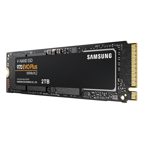 SAMSUNG MZ-V7S2T0BW 970 EVO PLUS 2TB 3500/3300 Gen3, NVMe PCIe M.2 2280, SSD (Türkiye Distribütörü Garantili)