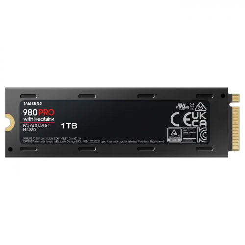 SAMSUNG MZ-V8P1T0CW, 980 PRO, 1TB, 7000/5100, Gen4, NVMe PCIe M.2 2280, SSD (Soğutuculu)