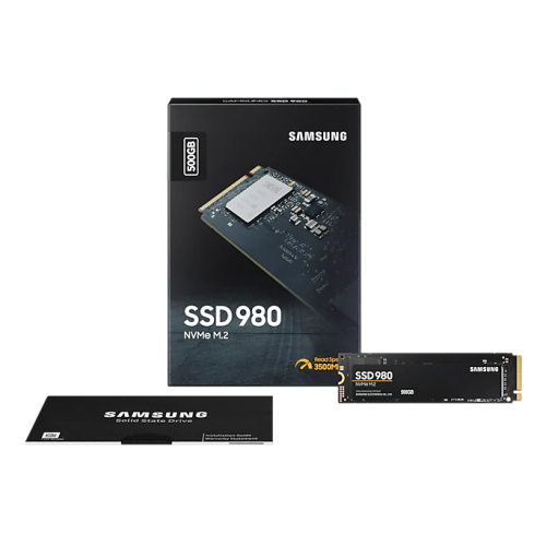 SAMSUNG MZ-V8V500BW, 980, 500GB, 3100/2600, Gen3, NVMe PCIe M.2 2280, SSD (Türkiye Distribütörü Garantili)