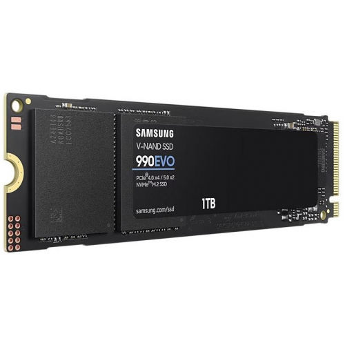SAMSUNG MZ-V9E1T0BW, 990 EVO, 1TB, 5000/4200, Gen4, NVMe PCIe M.2 2280, SSD