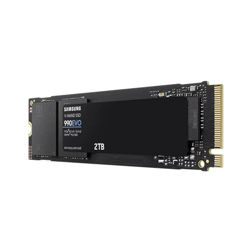 SAMSUNG MZ-V9E2T0BW, 990 EVO, 2TB, 5000/4200, Gen4, NVMe PCIe M.2 2280, SSD (Türkiye Distribütörü Garantili)
