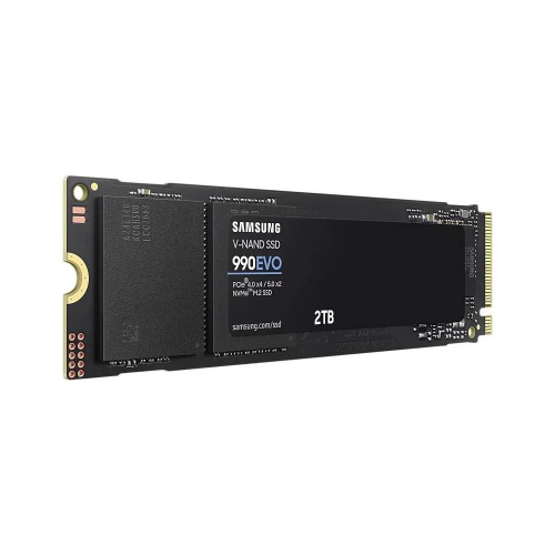 SAMSUNG MZ-V9E2T0BW, 990 EVO, 2TB, 5000/4200, Gen4, NVMe PCIe M.2 2280, SSD (Türkiye Distribütörü Garantili)