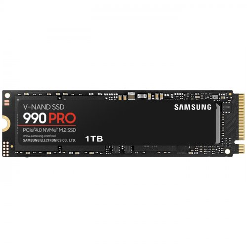 SAMSUNG MZ-V9P1T0BW, 990 PRO, 1TB, 7450/6900, Gen4, NVMe PCIe M.2 2280, SSD (Türkiye Distribütörü Garantili)