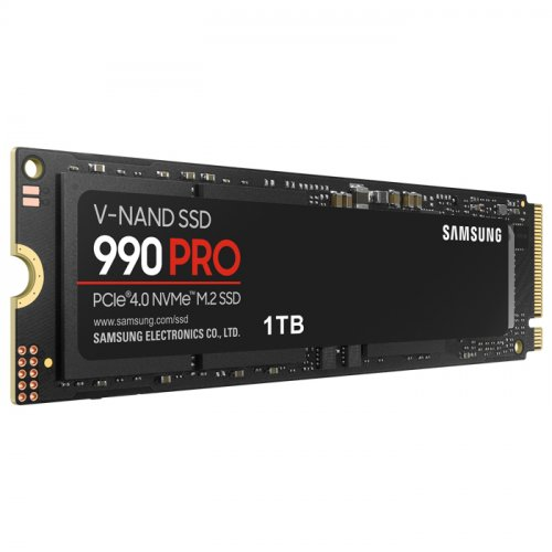 SAMSUNG MZ-V9P1T0BW, 990 PRO, 1TB, 7450/6900, Gen4, NVMe PCIe M.2 2280, SSD (Türkiye Distribütörü Garantili)