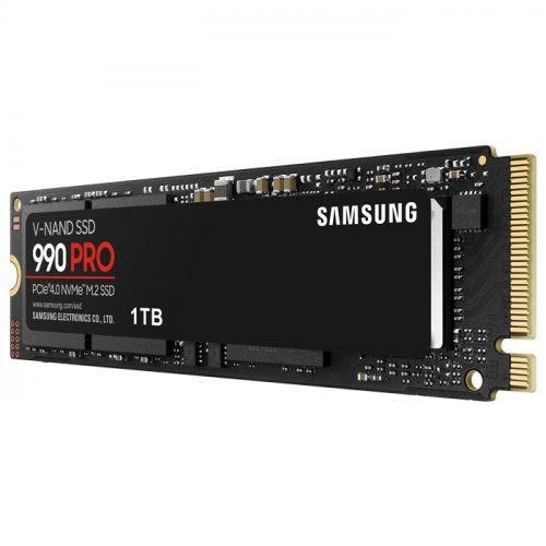 SAMSUNG MZ-V9P1T0BW, 990 PRO, 1TB, 7450/6900, Gen4, NVMe PCIe M.2 2280, SSD (Türkiye Distribütörü Garantili)