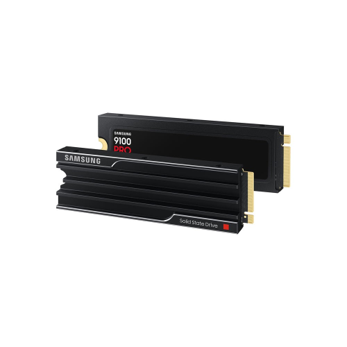 SAMSUNG MZ-VAP1T0CW, 9100 PRO, 1TB, 14700/13300, Gen5, NVMe PCIe M.2 2280, SSD (Soğutuculu) (Türkiye Distribütörü Garantili)