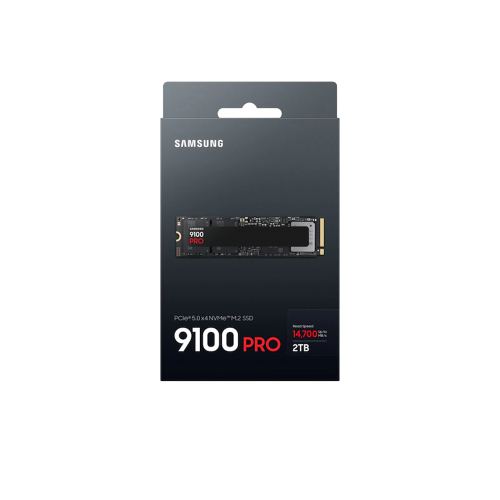 SAMSUNG MZ-VAP2T0BW, 9100 PRO, 2TB, 14700/13400, Gen5, NVMe PCIe M.2 2280, SSD (Türkiye Distribütörü Garantili)