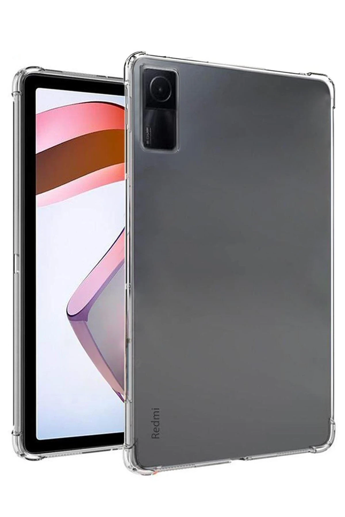 Newface Xiaomi Redmi Pad Pro 12.1 Kılıf Anti Şeffaf Tablet Silikon - Şeffaf