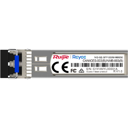 RUIJIE NIS-GE-SFP-550M-MM850, 850nm, 500mt, Multimode SFP Modül