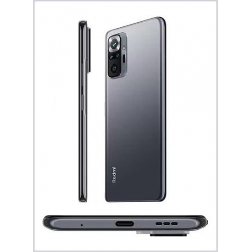 XIAOMI Redmi NOTE 10 Pro Onyx GRAY, 256GB, 8Gb Ram, 8 Çekirdek, 6,67inc Ekran, 16Mpix Ön 108Mpix Arka Kamera, Türkiye Garantili
