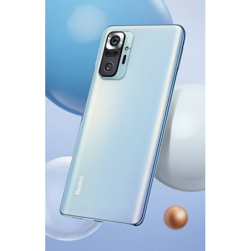 XIAOMI Redmi NOTE 10 Pro GLACIER BLUE, 256GB, 8Gb Ram, 8 Çekirdek, 6,67inc Ekran, 16Mpix Ön 108Mpix Arka Kamera, Türkiye Garantili