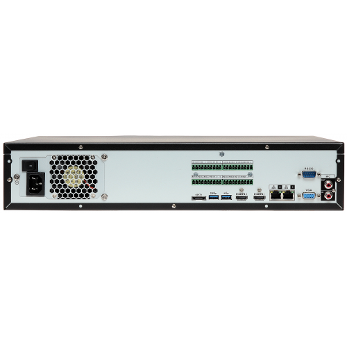 DAHUA  NVR608-32-4KS2, 32Kanal, 12Mpix, H265+, 8 HDD Desteği, 1080P Kayıt, 384Mbps Bant Genişliği, 2 Port MegaBit Lan, NVR