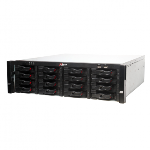 DAHUA  NVR616-128-4KS2, 128Kanal, 12Mpix, H265+, 16 HDD Desteği, 1080P Kayıt, 384Mbps Bant Genişliği, 4 Port GigaBit Lan, 2 Port Gigabit Optik Lan, NVR