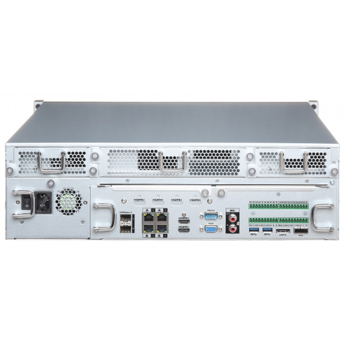 DAHUA  NVR616-64-4KS2,64 Kanal, 12Mpix, H265+, 16 HDD Desteği, 1080P Kayıt, 384Mbps Bant Genişliği, 4 Port GigaBit Lan, 2 Port Gigabit Optik Lan, RAID 0/1/5/6/10, NVR