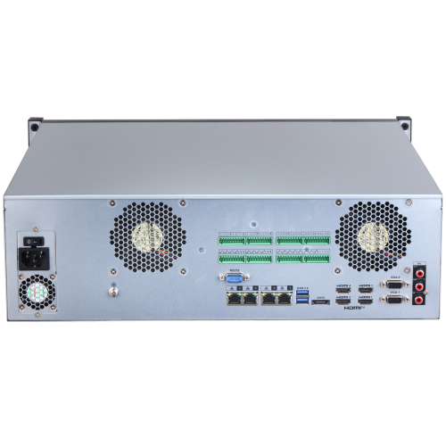 DAHUA  NVR616H-64-XI, 64Kanal, 32Mpix, H265+, 16 HDD, 1080P Kayıt, 1024 0Mbps Bant Genişliği, 4 Port 2500 Mbps LAN, RAID 0/1/5/6/10 NVR