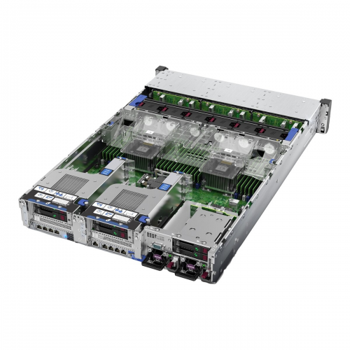 HP P20174-B21_UPG, DL380, GEN10, Intel Xeon Silver 4210, 64Gb RDIMM Ram, 2x960Gb SSD, 8SFF, 2x500W Power, 2U Kasa RACK SERVER