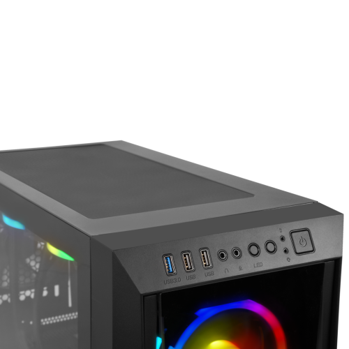 PANTHERA-02B, AMD RYZEN 5 5600, 16Gb DDR4 Ram, 500Gb NVMe SSD, 8Gb GDDR6 RX 5500 Ekran Kartı, 1600W Kasa, Free Dos OEM PAKET