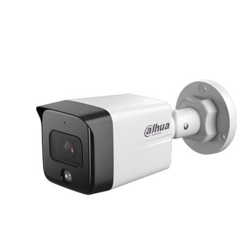 DAHUA IPC-HFW1230TC1-SA, 2Mpix, 2,8mm Lens,  SD Kart, Starlight, H265+, Dahili Mikrofon, 30Mt Gece Görüşü, IP67, PoE Bullet IP Kamera