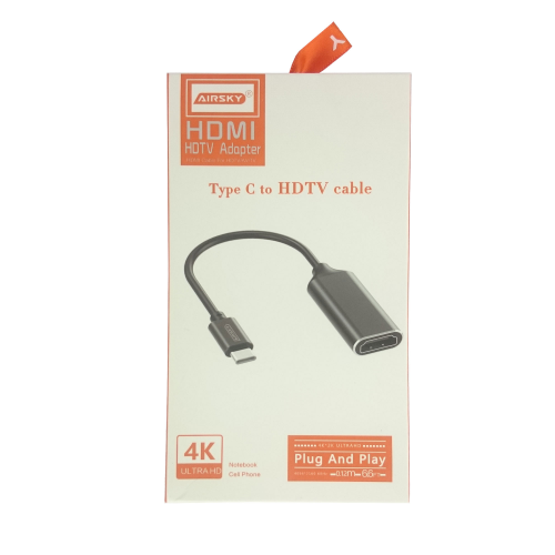 POWERGATE PG-TTH03, Type-C To HDMI UltaHD 4K, Çevirici Adaptör