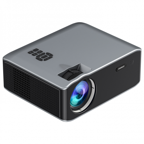 EVEREST PJ02, 400 LED Lümen, 1920X1080, 4K Destekler, 2xHDMI, 2xUSB, 1xVGA, WiFi, Bluetooth, 40.000 Saat Led Ömrü, 5W Speaker, Android 9.0, FULL HD Projeksiyon Cihazı