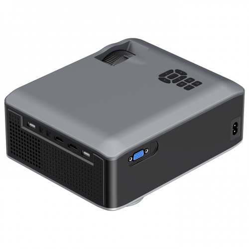 EVEREST PJ02, 400 LED Lümen, 1920X1080, 4K Destekler, 2xHDMI, 2xUSB, 1xVGA, WiFi, Bluetooth, 40.000 Saat Led Ömrü, 5W Speaker, Android 9.0, FULL HD Projeksiyon Cihazı