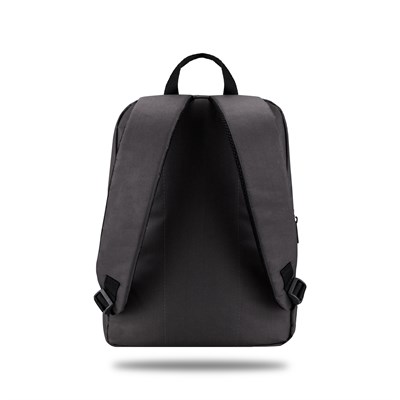 Classone PR-R144 Roma Medium Serisi WTXpro Su Geçirmez Kumaş Notebook 14 inch Sırt Çantası / Gri