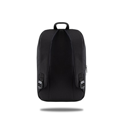 Classone PR-R200Y Lucca Serisi WTXpro Su Geçirmez Kumaş 15,6 inç Laptop Notebook Sırt Çantası-Siyah-Yeşil Astar