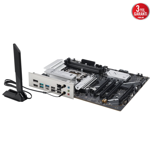 ASUS PRIME B860-PLUS WIFI, 4xDDR5, 2x M.2, HDMI, DP, Wi-Fi 6E, Bluetooth v5.3, Intel Core Ultra CPU(Seri 2), LGA1851 Soket, Gaming Anakart