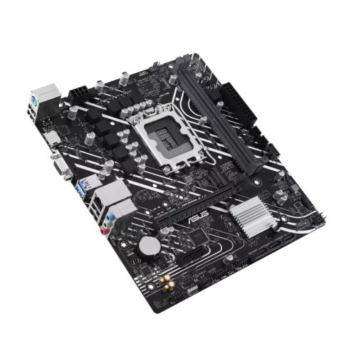 ASUS PRIME H610M-K, 2xDDR5, M.2, D-SUB, HDMI, 12-13.14.Nesil, LGA1700 Soket, Anakart