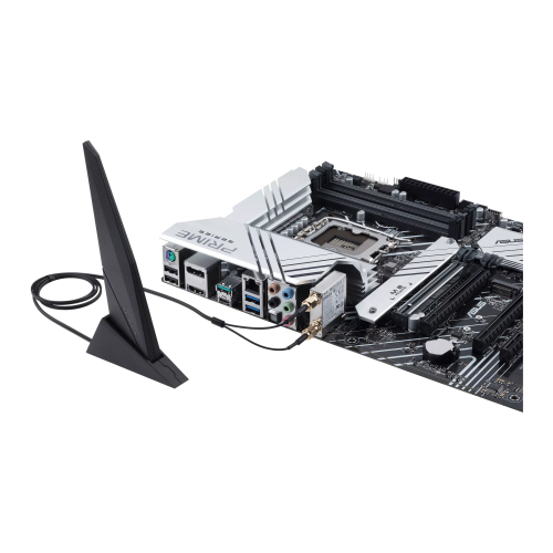 ASUS PRIME Z690-P WIFI D4, 4xDDR4, 3x M.2, HDMI, DP, Type-C, Wi-Fi 6, Bluetooth v5.2, 12.Nesil, LGA1700 Soket, ARGB Gaming Anakart