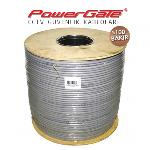 PowerGate PRO CCTV 2+1(2x0,50+0,33)%100Bakır(480m)
