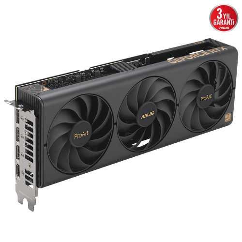 ASUS PROART-RTX4070S-O12G, SUPER, 12Gb, 192Bit, GDDR6X, 1xHDMI, 3xDP GAMING Ekran Kartı