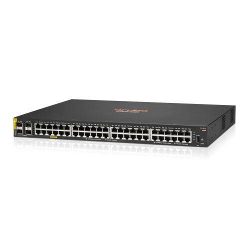 HP Aruba 6000-48G, R8N85A, 48Port, Poe, 370W, Gigabit, 4 Port GigaBit SFP, Yönetilebilir, Rack Mount Switch