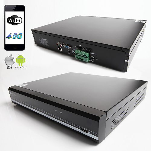 RAYDIN RADYUM-B32 8Mpix, H265, 32Kanal Video, 4 HDD, UHD 4K 2160P Kayıt, 320Mbps Bant Genişliği, RaydınView NVR