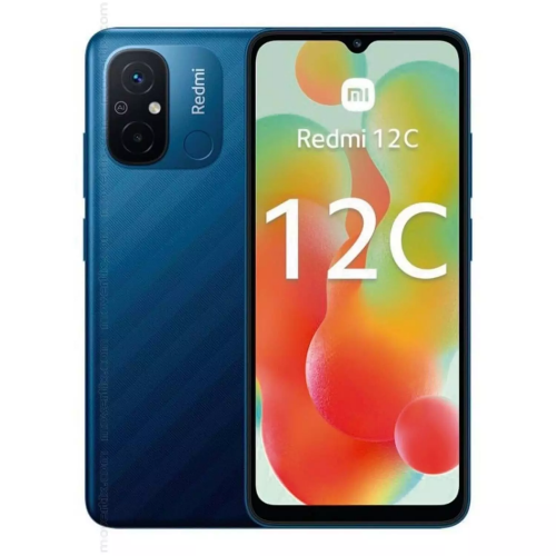 XIAOMI Redmi 12C Ocean Blue, 128GB, 4Gb Ram, 8 Çekirdek, 6,71inc Ekran, 5Mpix Ön 50Mpix Arka Kamera, Türkiye Garantili