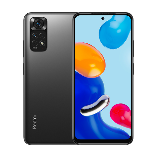 XIAOMI Redmi NOTE 11 4,5G Graphite Gray, 128GB, 6Gb Ram, 8 Çekirdek, 6,5inc Ekran, 13Mpix Ön 48Mpix Arka Kamera, Türkiye Garantili
