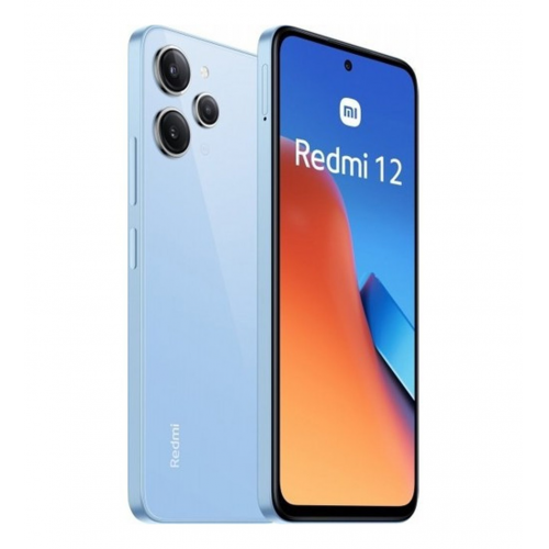 XIAOMI Redmi 12 Sky Blue, 128GB, 8Gb Ram, 8 Çekirdek, 6,79inc Ekran, 8Mpix Ön 50Mpix Arka Kamera, Türkiye Garantili